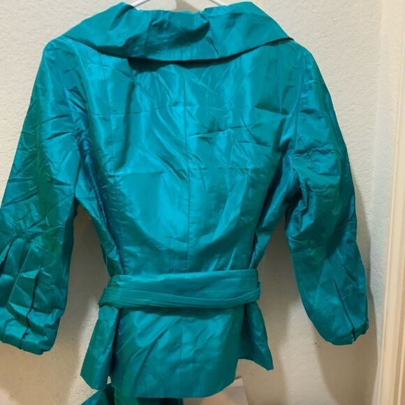 Carlisle  top tie waist size 14 Top in Blue - Picture 5 of 10